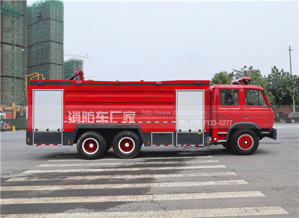 12噸東風后雙橋水罐消防車