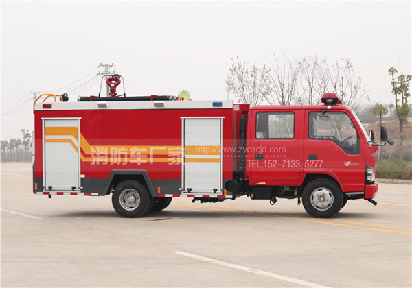 五十鈴600P 4噸水罐消防車