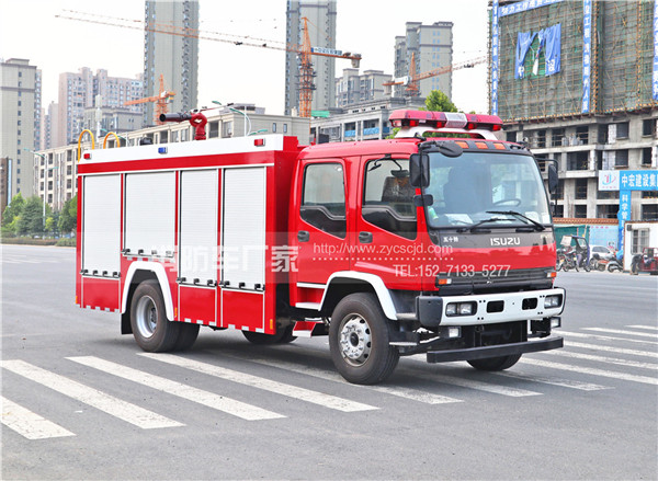 6噸五十鈴FTR水罐消防車