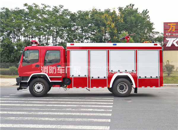 6噸五十鈴FTR水罐消防車
