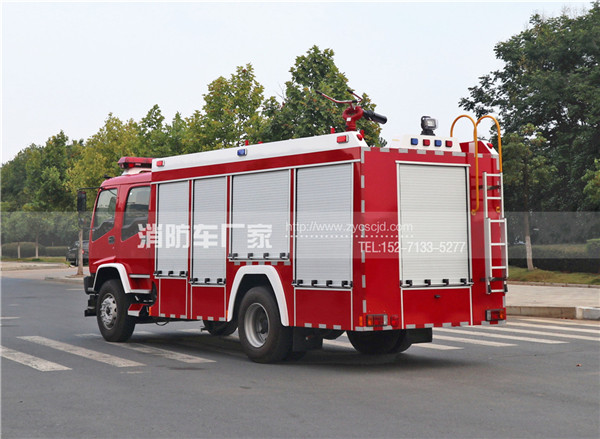 6噸五十鈴FTR水罐消防車