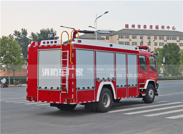6噸五十鈴FTR水罐消防車